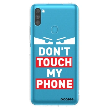 Picasee διαφανής θήκη σιλικόνης Samsung Galaxy M11 - Shadow Eye - Transparent