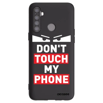 Picasee Μαύρη θήκη σιλικόνης για Realme 6i - Shadow Eye - Transparent