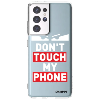 Picasee διαφανής θήκη σιλικόνης Samsung Galaxy S21 Ultra 5G G998B - Shadow Eye - Transparent