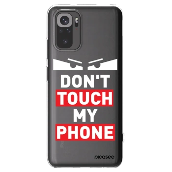 Picasee διαφανής θήκη σιλικόνης Xiaomi Redmi Note 10 - Shadow Eye - Transparent