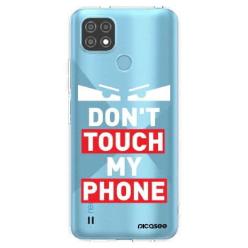 Picasee διαφανής θήκη σιλικόνης Realme C21 - Shadow Eye - Transparent