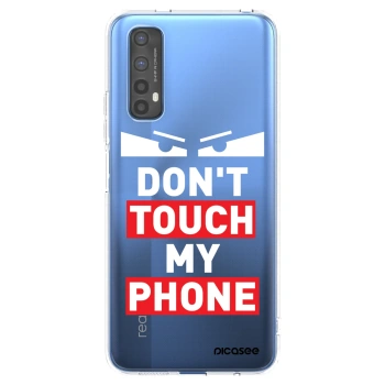 Picasee διαφανής θήκη σιλικόνης Realme 7 - Shadow Eye - Transparent