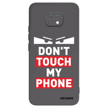 Picasee Μαύρη θήκη σιλικόνης για Xiaomi Redmi Note 9T - Shadow Eye - Transparent