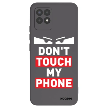 Picasee Μαύρη θήκη σιλικόνης για Realme 8i - Shadow Eye - Transparent