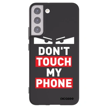Picasee Μαύρη θήκη σιλικόνης για Samsung Galaxy S22+ 5G - Shadow Eye - Transparent