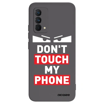 Picasee Μαύρη θήκη σιλικόνης για Realme GT Master Edition 5G - Shadow Eye - Transparent