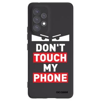 Picasee Μαύρη θήκη σιλικόνης για Samsung Galaxy A53 5G A536 - Shadow Eye - Transparent