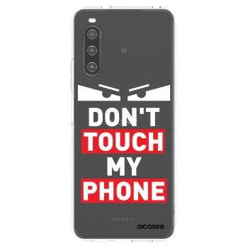 Picasee διαφανής θήκη σιλικόνης Sony Xperia 10 IV 5G - Shadow Eye - Transparent