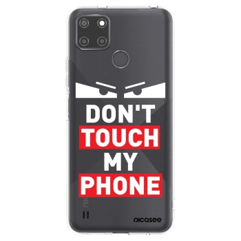 Picasee διαφανής θήκη σιλικόνης Realme C21Y - Shadow Eye - Transparent