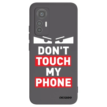 Picasee Μαύρη θήκη σιλικόνης για Xiaomi 12 Lite - Shadow Eye - Transparent