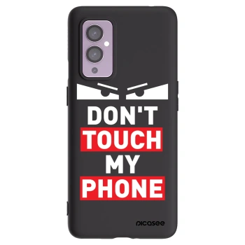 Picasee Μαύρη θήκη σιλικόνης για OnePlus 9 - Shadow Eye - Transparent