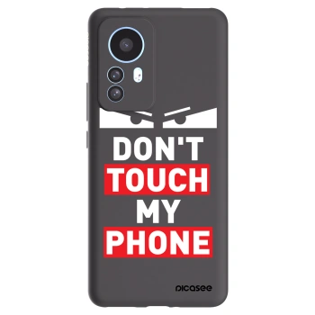 Picasee Μαύρη θήκη σιλικόνης για Xiaomi 12T Pro - Shadow Eye - Transparent