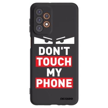 Picasee Μαύρη θήκη σιλικόνης για Samsung Galaxy A23 A235F 4G - Shadow Eye - Transparent