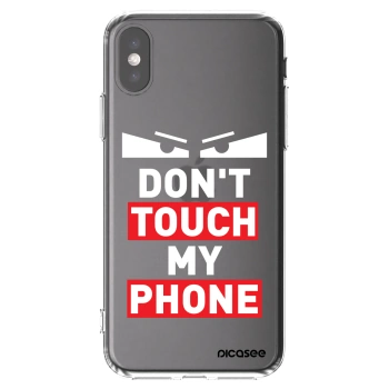 Picasee διαφανής θήκη σιλικόνης Apple iPhone X/XS - Shadow Eye - Transparent