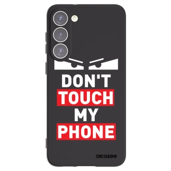 Picasee Μαύρη θήκη σιλικόνης για Samsung Galaxy S23+ 5G - Shadow Eye - Transparent