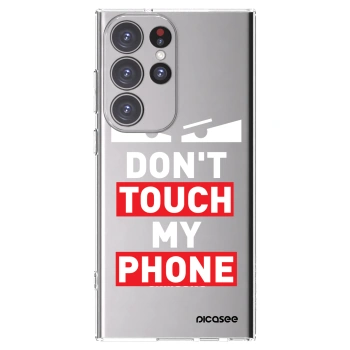 Picasee διαφανής θήκη σιλικόνης Samsung Galaxy S23 Ultra 5G - Shadow Eye - Transparent