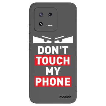 Picasee Μαύρη θήκη σιλικόνης για Xiaomi 13 Pro - Shadow Eye - Transparent