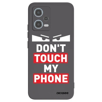 Picasee Μαύρη θήκη σιλικόνης για Xiaomi Redmi Note 12 5G - Shadow Eye - Transparent