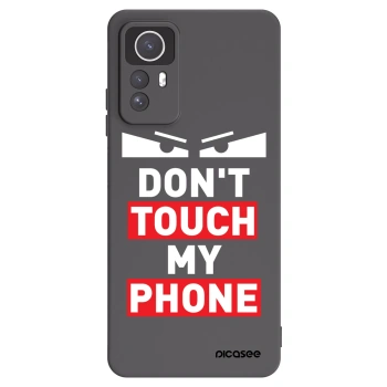 Picasee Μαύρη θήκη σιλικόνης για Xiaomi Redmi Note 12S - Shadow Eye - Transparent