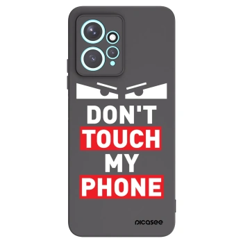 Picasee Μαύρη θήκη σιλικόνης για Xiaomi Redmi Note 12 4G - Shadow Eye - Transparent