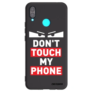 Picasee Μαύρη θήκη σιλικόνης για Huawei Nova 3 - Shadow Eye - Transparent