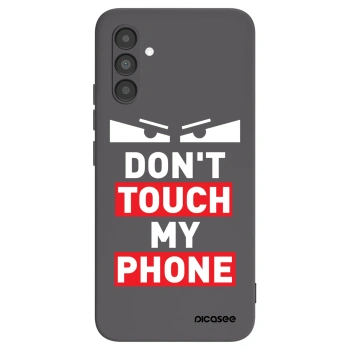 Picasee Μαύρη θήκη σιλικόνης για Samsung Galaxy A04s A047F - Shadow Eye - Transparent