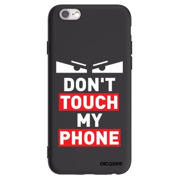 Picasee Μαύρη θήκη σιλικόνης για Apple iPhone 6/6S - Shadow Eye - Transparent