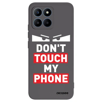 Picasee Μαύρη θήκη σιλικόνης για Honor 70 Lite - Shadow Eye - Transparent