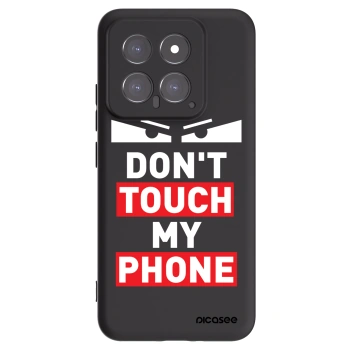 Picasee Μαύρη θήκη σιλικόνης για Xiaomi 14 - Shadow Eye - Transparent