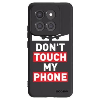 Picasee Μαύρη θήκη σιλικόνης για Xiaomi 14 Pro - Shadow Eye - Transparent