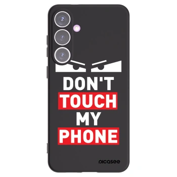 Picasee Μαύρη θήκη σιλικόνης για Samsung Galaxy S24+ S926B 5G - Shadow Eye - Transparent