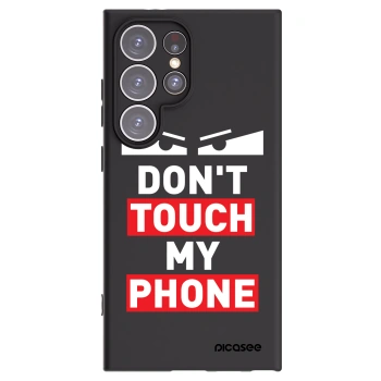 Picasee Μαύρη θήκη σιλικόνης για Samsung Galaxy S24 Ultra S928B 5G - Shadow Eye - Transparent