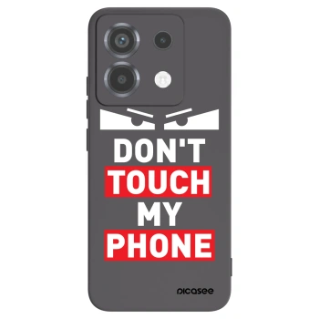 Picasee Μαύρη θήκη σιλικόνης για Xiaomi Poco X6 - Shadow Eye - Transparent