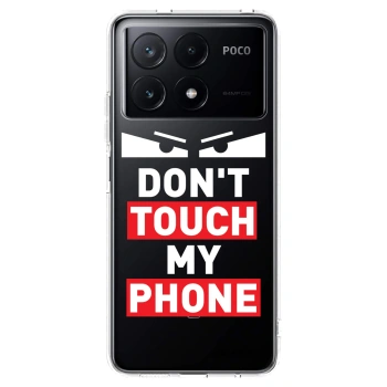 Picasee διαφανής θήκη σιλικόνης Xiaomi Poco X6 Pro - Shadow Eye - Transparent