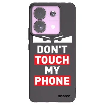 Picasee Μαύρη θήκη σιλικόνης για Xiaomi Redmi Note 13 Pro 5G - Shadow Eye - Transparent