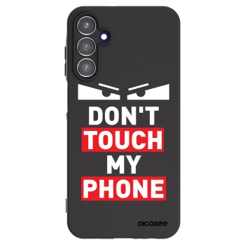 Picasee Μαύρη θήκη σιλικόνης για Samsung Galaxy A15 A155F 4G - Shadow Eye - Transparent