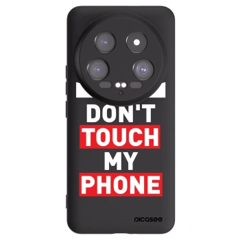 Picasee Μαύρη θήκη σιλικόνης για Xiaomi 14 Ultra - Shadow Eye - Transparent