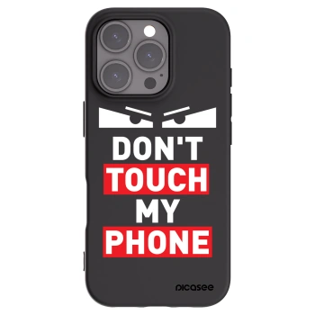 Picasee Μαύρη θήκη σιλικόνης για Apple iPhone 16 Pro - Shadow Eye - Transparent