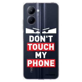 Picasee διαφανής θήκη σιλικόνης Realme C33 (2023) - Shadow Eye - Transparent