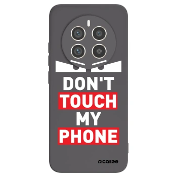 Picasee Μαύρη θήκη σιλικόνης για Realme 12 Pro 5G - Shadow Eye - Transparent