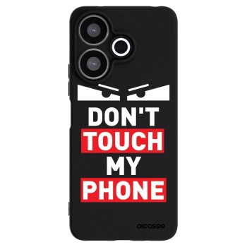 Picasee Μαύρη θήκη σιλικόνης για Xiaomi Redmi 13 4G - Shadow Eye - Transparent