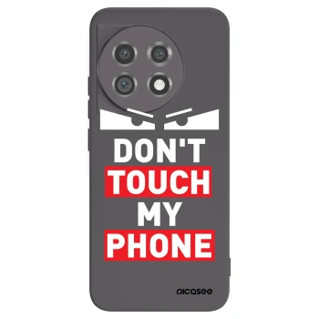 Picasee Μαύρη θήκη σιλικόνης για OnePlus 11 5G - Shadow Eye - Transparent