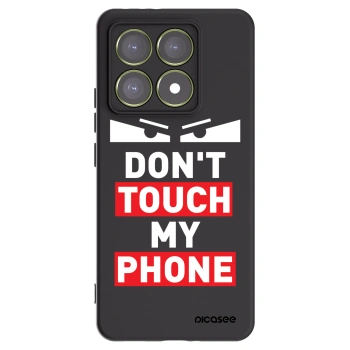 Picasee Μαύρη θήκη σιλικόνης για Xiaomi 14T - Shadow Eye - Transparent