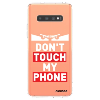 Picasee διαφανής θήκη σιλικόνης Samsung Galaxy S10 Plus G975 - Shadow Eye - Transparent