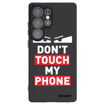 Picasee Μαύρη θήκη σιλικόνης για Samsung Galaxy S25 Ultra 5G - Shadow Eye - Transparent