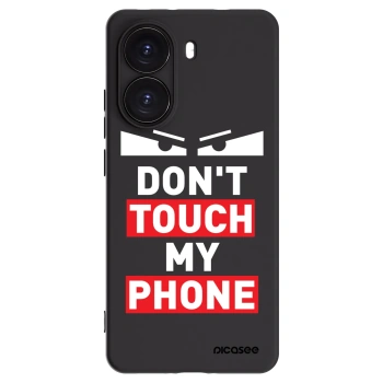 Picasee Μαύρη θήκη σιλικόνης για Xiaomi Poco X7 Pro 5G - Shadow Eye - Transparent