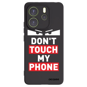 Picasee Μαύρη θήκη σιλικόνης για Xiaomi Redmi Note 14 4G - Shadow Eye - Transparent