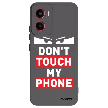 Picasee Μαύρη θήκη σιλικόνης για Motorola Moto G05 - Shadow Eye - Transparent