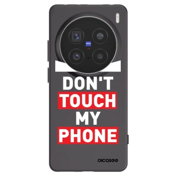 Picasee Μαύρη θήκη σιλικόνης για Vivo X200 Pro - Shadow Eye - Transparent