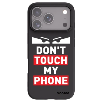 Picasee Μαύρη θήκη σιλικόνης για Apple iPhone 17 Pro - Shadow Eye - Transparent